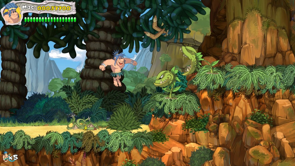 NEW Joe & Mac: Caveman Ninja screenshot 4 for Nintendo Switch